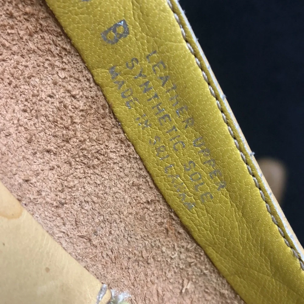 Dexter Yellow Floral Ballet Flats